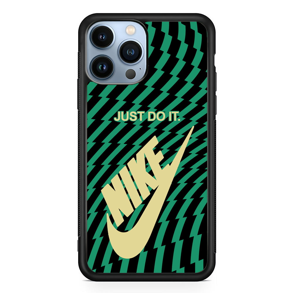 Nike Blaster Colour Green And Black iPhone 13 Pro Case