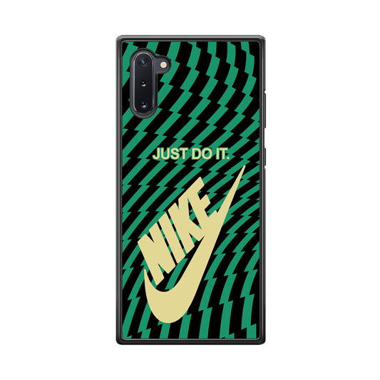 Nike Blaster Colour Green And Black Samsung Galaxy Note 10 Case