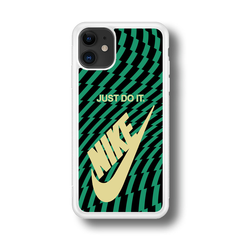 Nike Blaster Colour Green And Black iPhone 11 Case