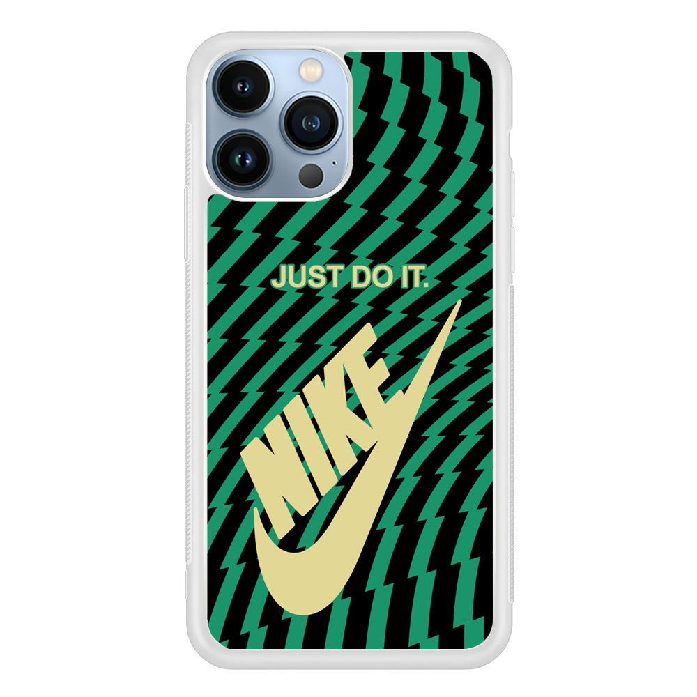 Nike Blaster Colour Green And Black iPhone 13 Pro Max Case