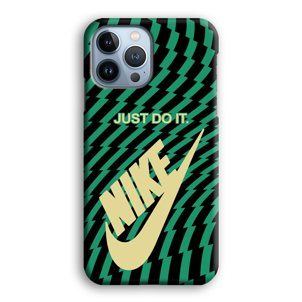 Nike Blaster Colour Green And Black iPhone 13 Pro Case