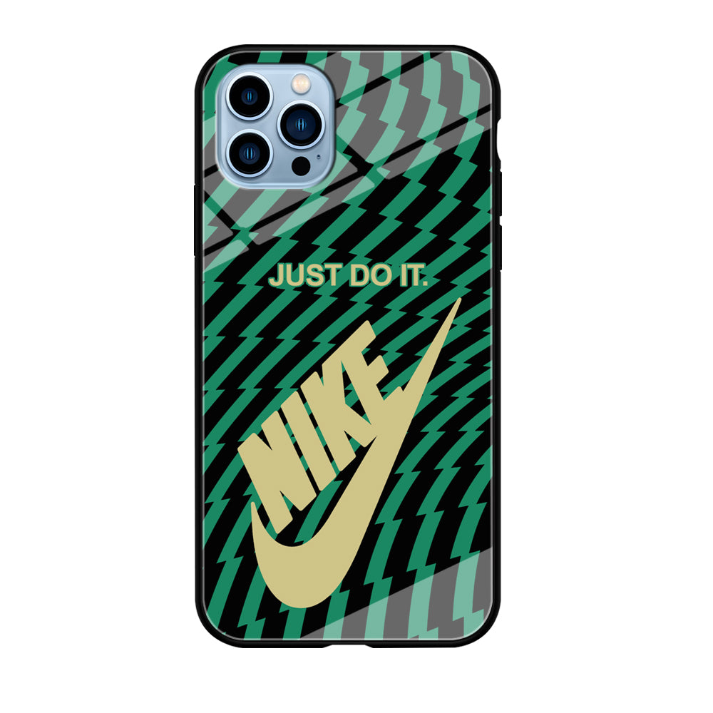 Nike Blaster Colour Green And Black iPhone 12 Pro Case