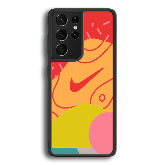 Nike Block Colour Samsung Galaxy S21 Ultra Case - Ezzystore