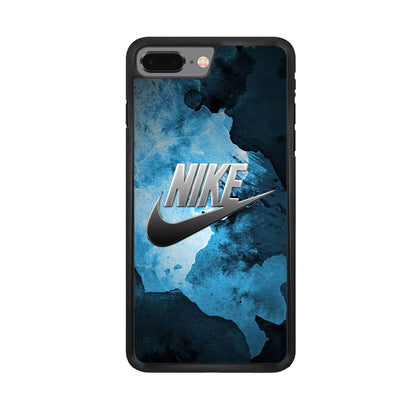 Nike Blue Marble Symbol iPhone 8 Plus Case