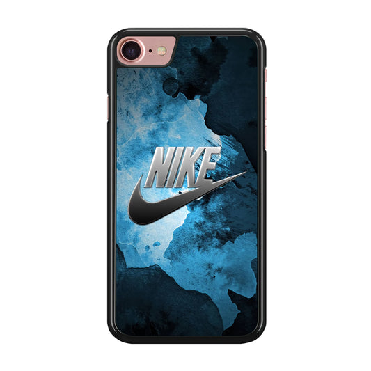 Nike Blue Marble Symbol iPhone 7 Case