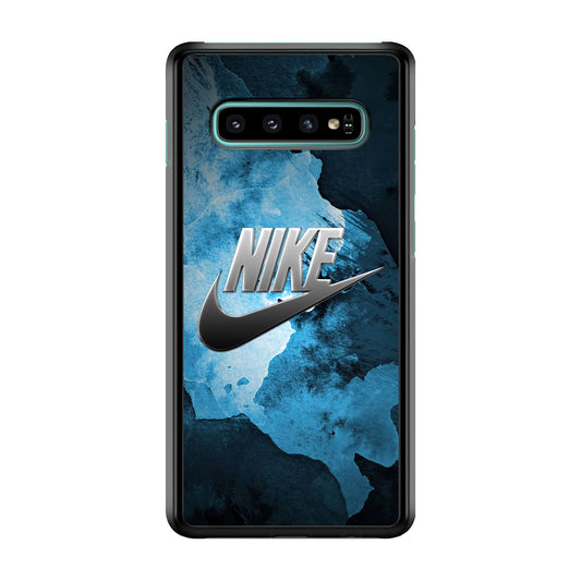 Nike Blue Marble Symbol Samsung Galaxy S10 Plus Case