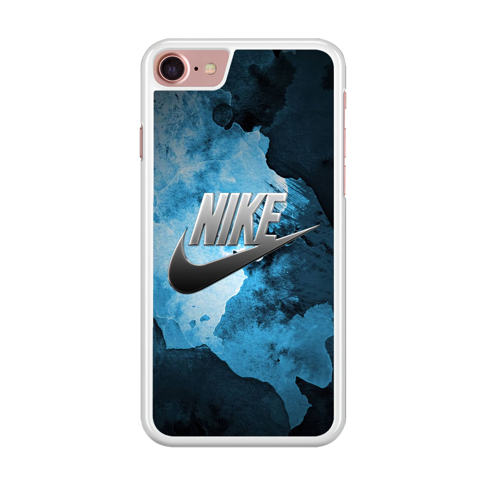 Nike Blue Marble Symbol iPhone 7 Case