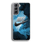 Nike Blue Marble Symbol Samsung Galaxy S21 Plus Case