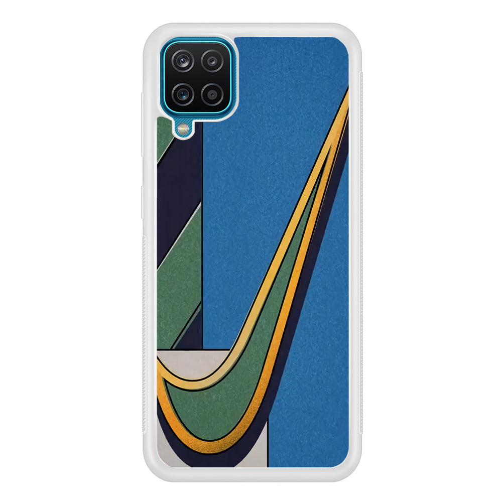 Nike Box Logo Samsung Galaxy A12 Case