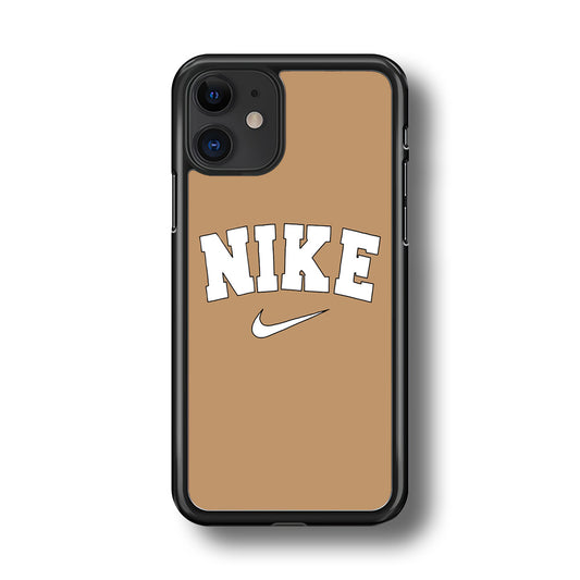 Nike Chocolate Word iPhone 11 Case