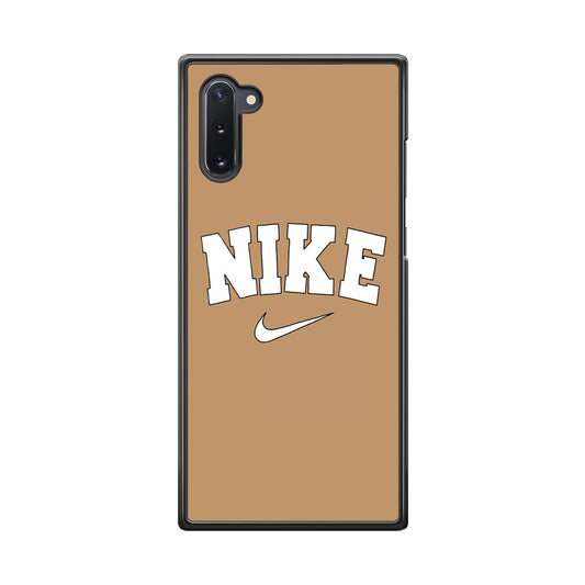 Nike Chocolate Word Samsung Galaxy Note 10 Case
