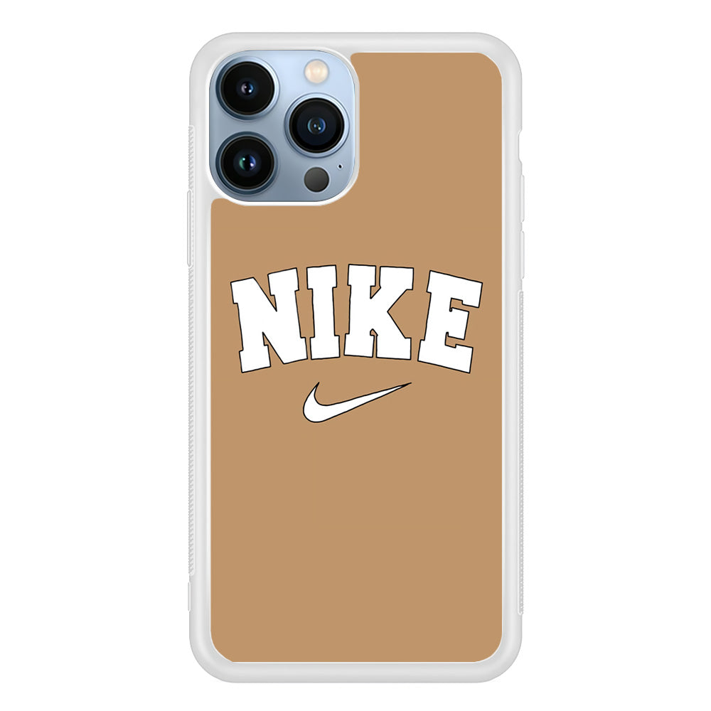 Nike Chocolate Word iPhone 13 Pro Case