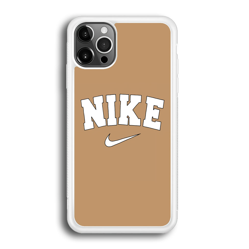 Nike Chocolate Word iPhone 12 Pro Case