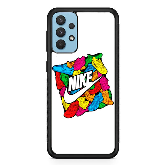 Nike Colage Shoes Samsung Galaxy A32 Case