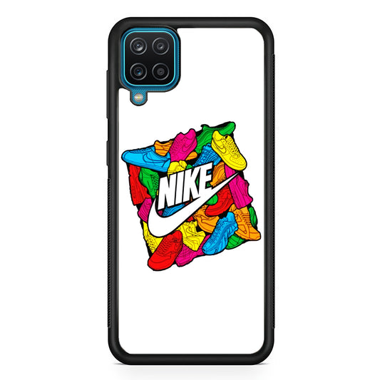 Nike Colage Shoes Samsung Galaxy A12 Case