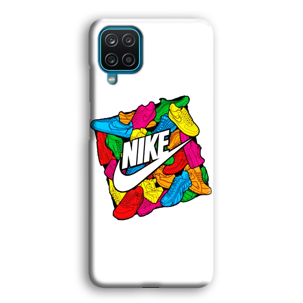 Nike Colage Shoes Samsung Galaxy A12 Case