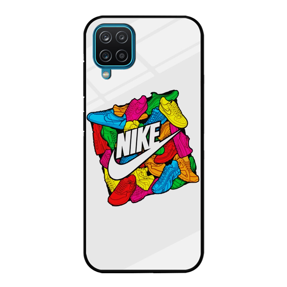 Nike Colage Shoes Samsung Galaxy A12 Case