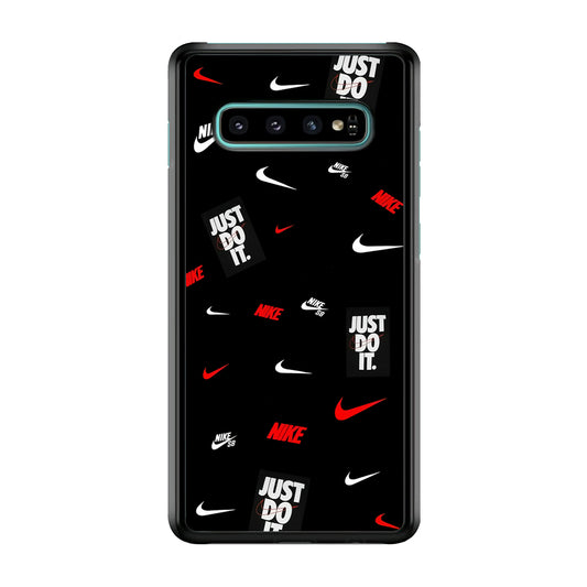 Nike Collage Of Emblem Icon Samsung Galaxy S10 Plus Case