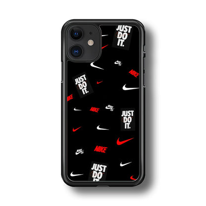 Nike Collage Of Emblem Icon iPhone 11 Case