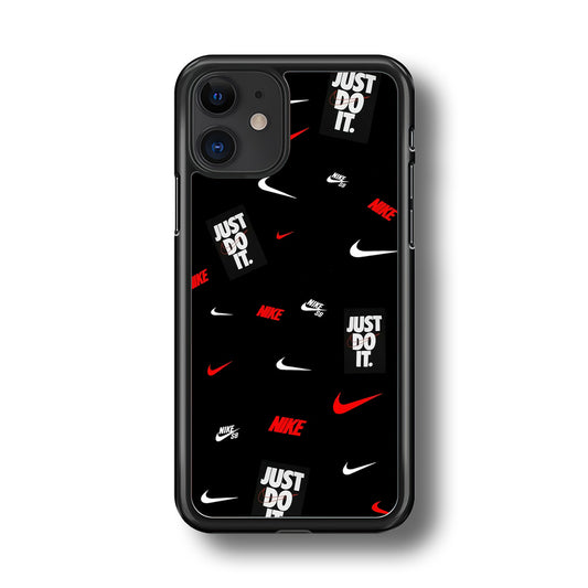 Nike Collage Of Emblem Icon iPhone 11 Case