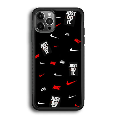 Nike Collage Of Emblem Icon iPhone 12 Pro Case