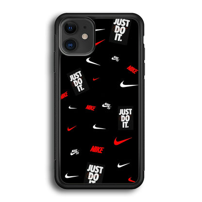 Nike Collage Of Emblem Icon iPhone 12 Case