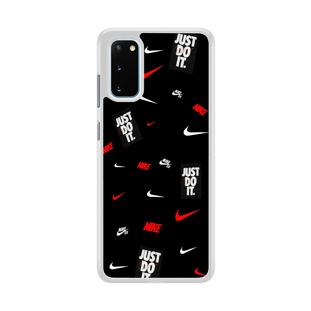 Nike Collage Of Emblem Icon Samsung Galaxy S20 Case