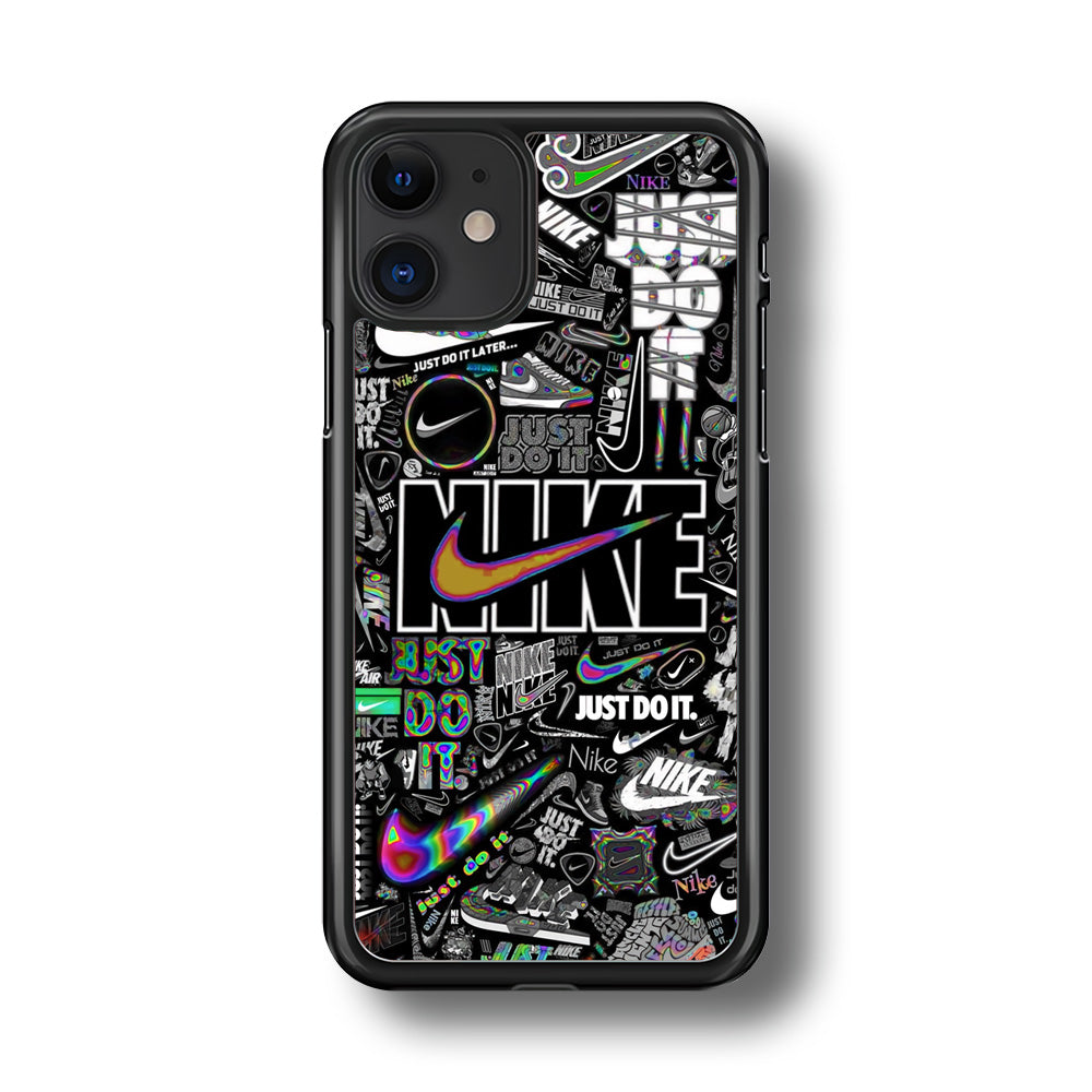Nike Collage Of Logo iPhone 11 Case
