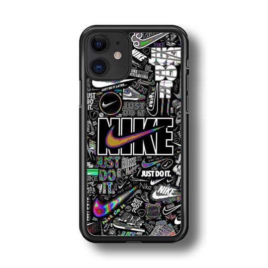 Nike Collage Of Logo iPhone 11 Case