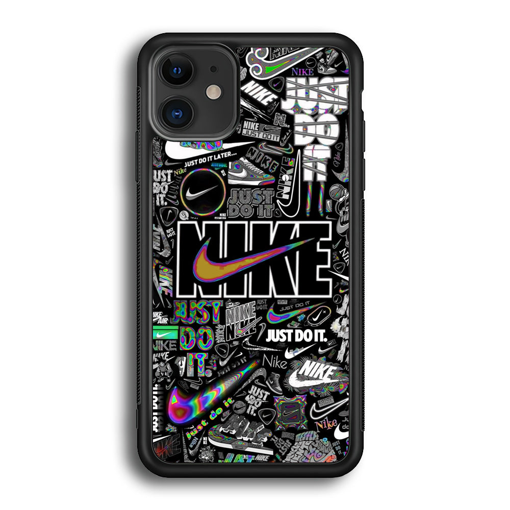 Nike Collage Of Logo iPhone 12 Case