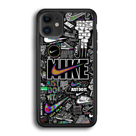 Nike Collage Of Logo iPhone 12 Case