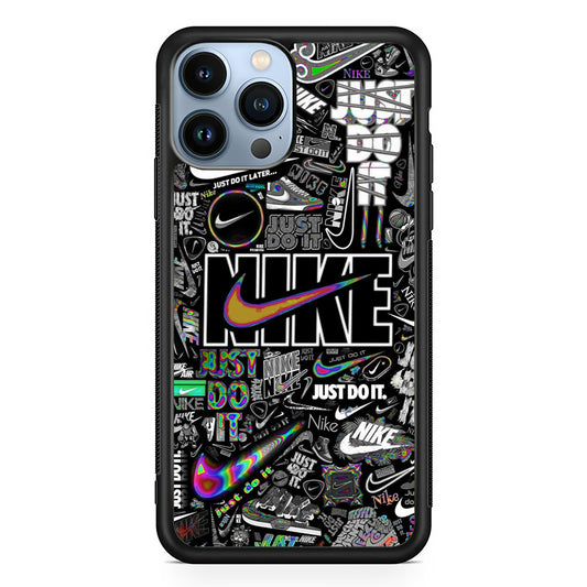 Nike Collage Of Logo iPhone 13 Pro Case