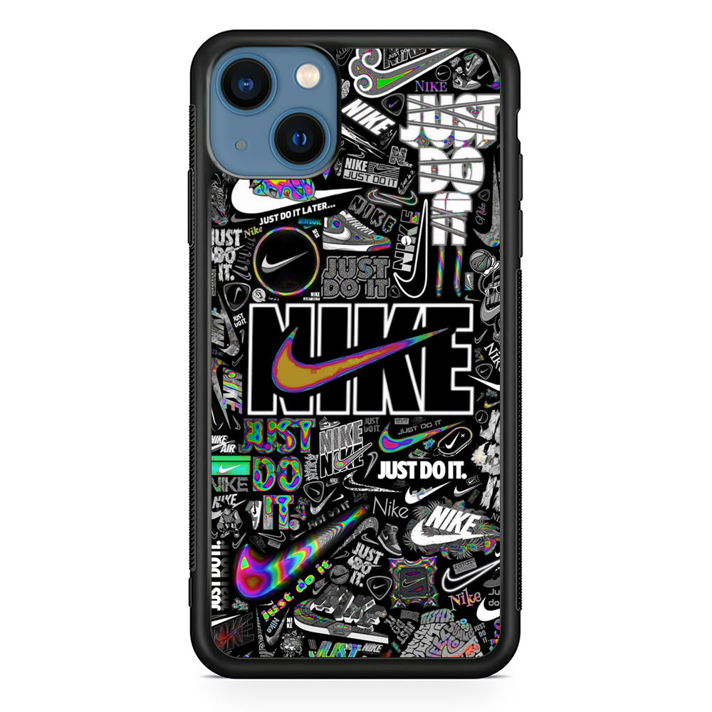 Nike Collage Of Logo iPhone 13 Case