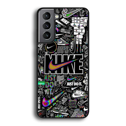 Nike Collage Of Logo Samsung Galaxy S21 Plus Case