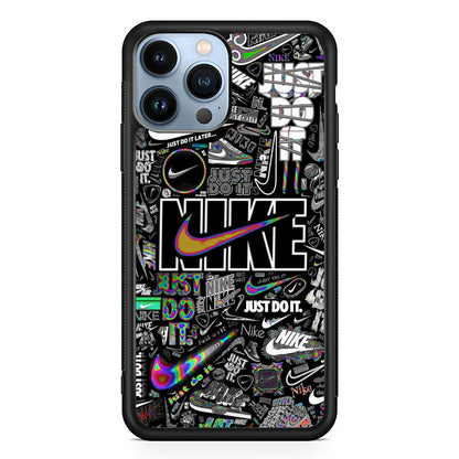 Nike Collage Of Logo iPhone 13 Pro Max Case