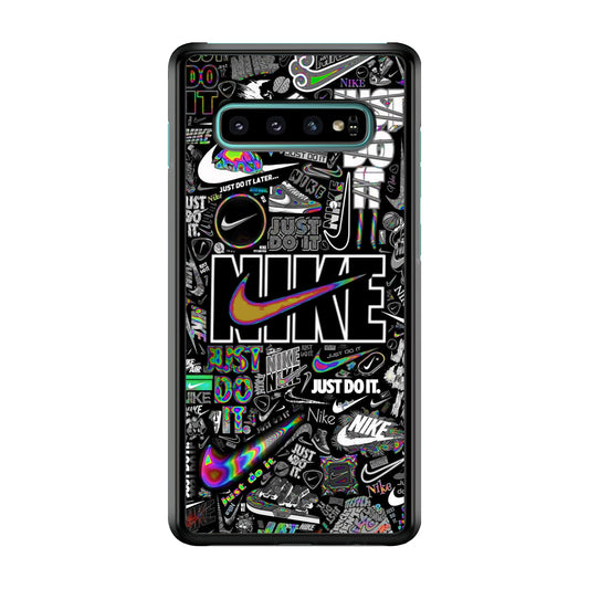 Nike Collage Of Logo Samsung Galaxy S10 Plus Case