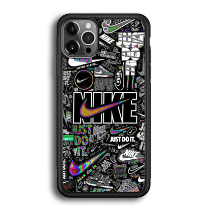 Nike Collage Of Logo iPhone 12 Pro Max Case