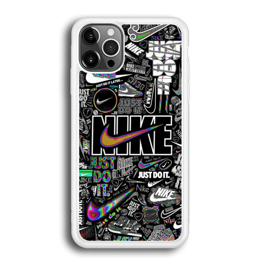 Nike Collage Of Logo iPhone 12 Pro Case