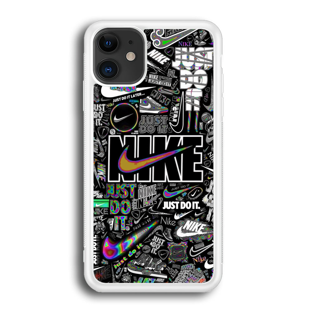 Nike Collage Of Logo iPhone 12 Case