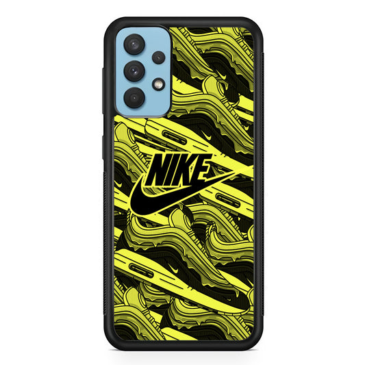 Nike Coloring The Air Samsung Galaxy A32 Case