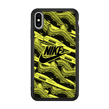 Nike Coloring The Air iPhone XS Case