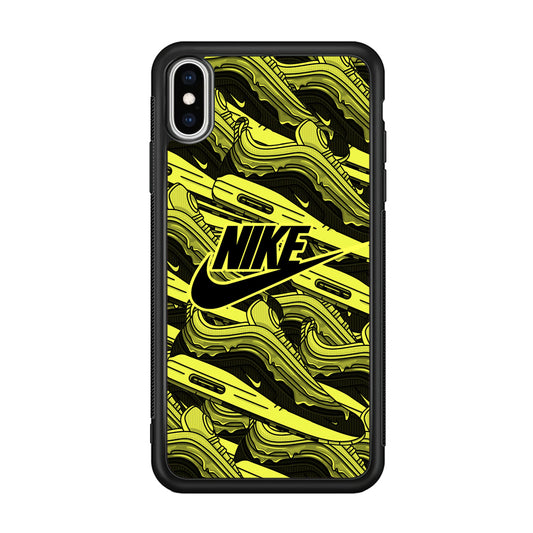 Nike Coloring The Air iPhone XS Case