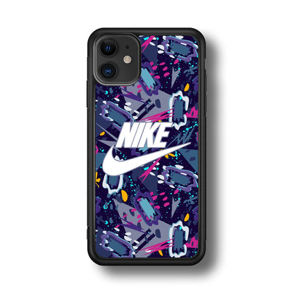 Nike Colour Abstract Shapes iPhone 11 Case