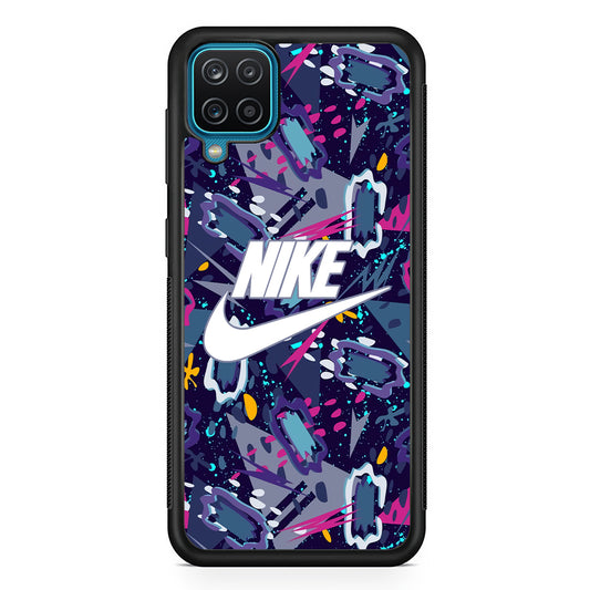 Nike Colour Abstract Shapes Samsung Galaxy A12 Case