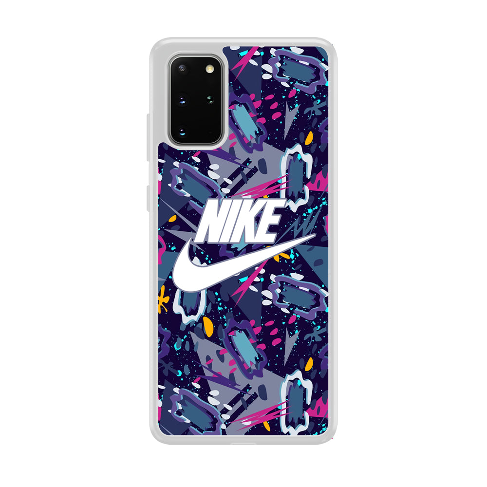 Nike Colour Abstract Shapes Samsung Galaxy S20 Plus Case