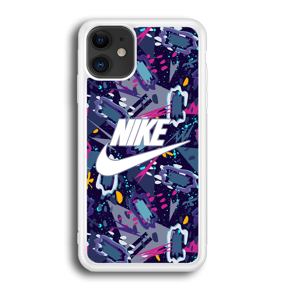 Nike Colour Abstract Shapes iPhone 12 Case