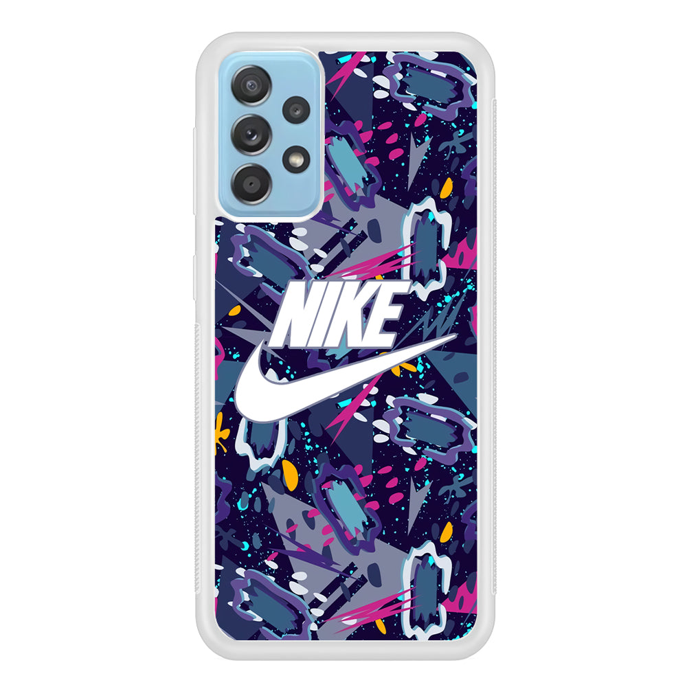 Nike Colour Abstract Shapes Samsung Galaxy A52 Case