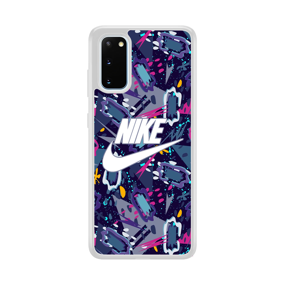 Nike Colour Abstract Shapes Samsung Galaxy S20 Case