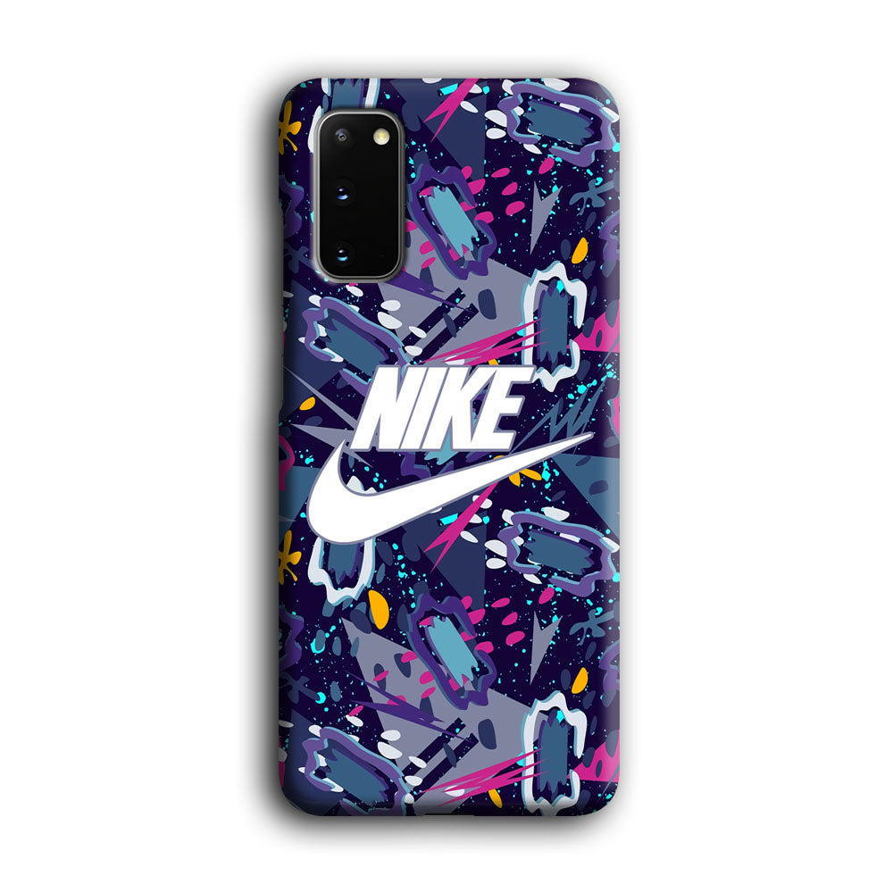 Nike Colour Abstract Shapes Samsung Galaxy S20 Case