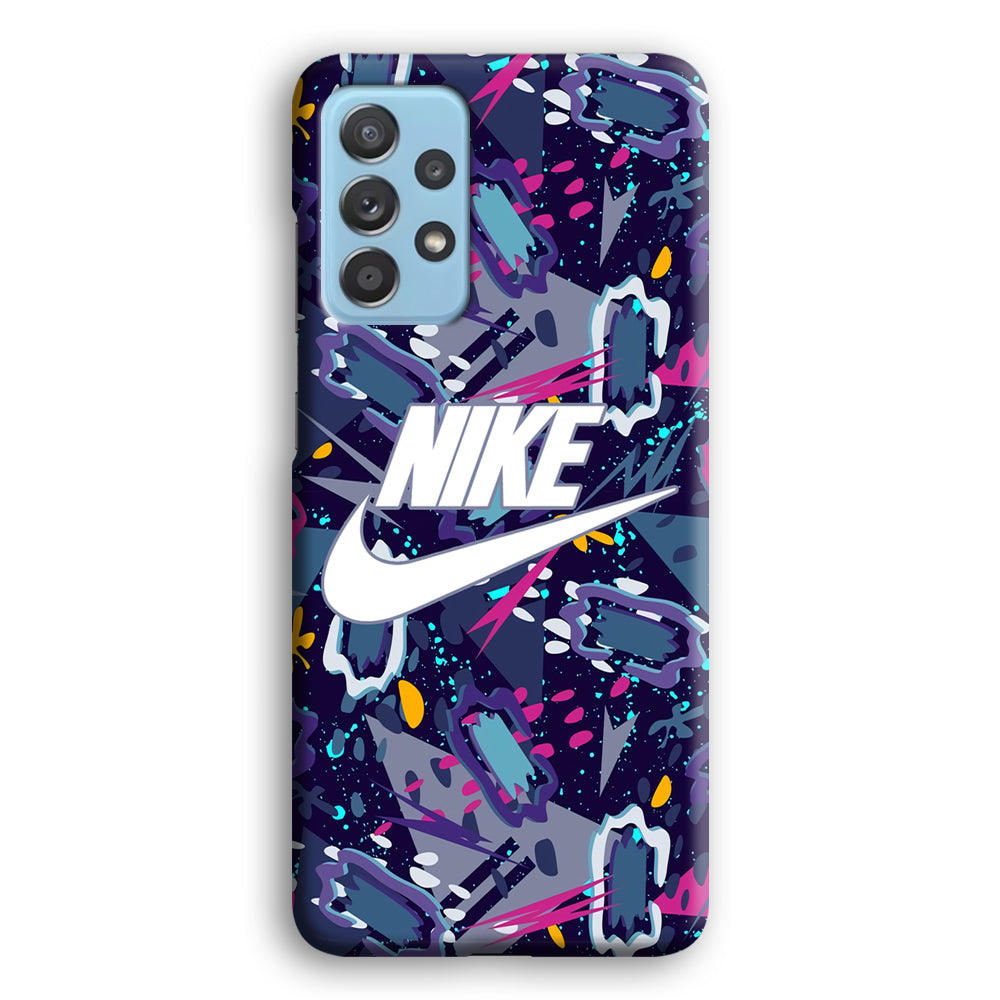 Nike Colour Abstract Shapes Samsung Galaxy A52 Case